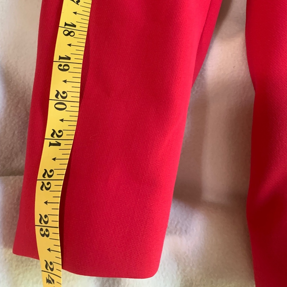 Zara Raspberry Red Blazer - Picture 7 of 12
